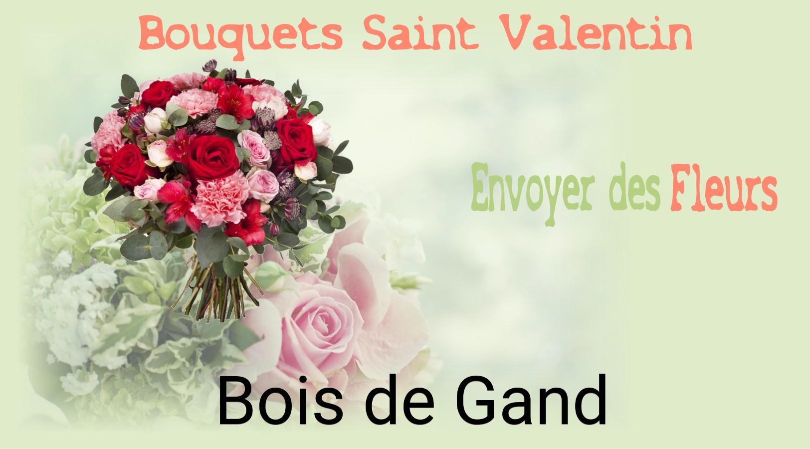 Roses de Saint-Valentin livrées à Bois-de-Gand